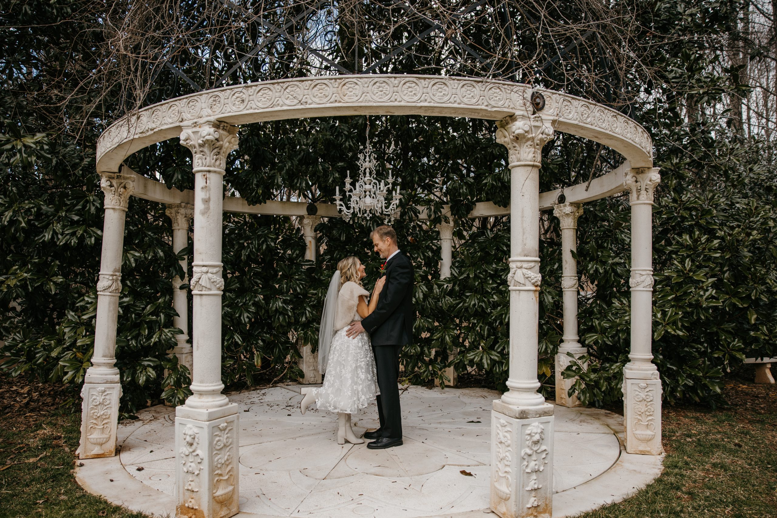 Wedding at Cavender Castle Gazebo